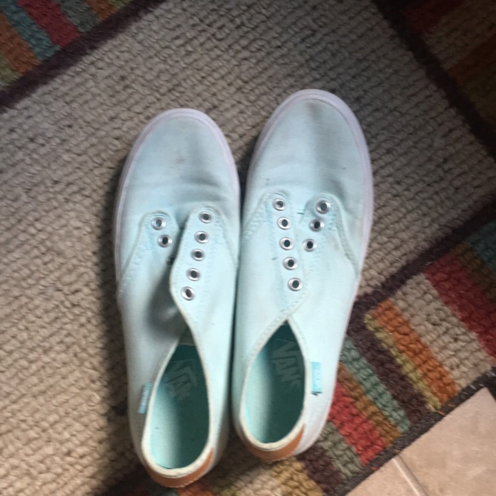 mint green vans